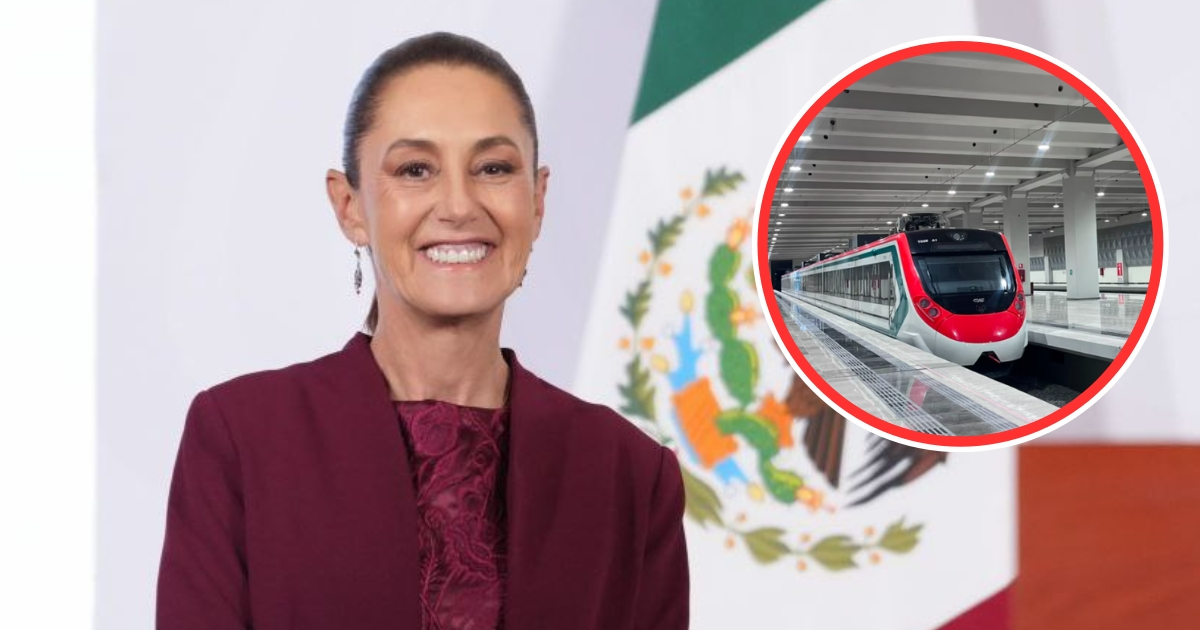 Sheinbaum anuncia el inicio de operaciones del tren al AIFA antes de Semana Santa